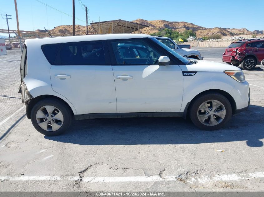 2015 Kia Soul VIN: KNDJN2A28F7142291 Lot: 40671421