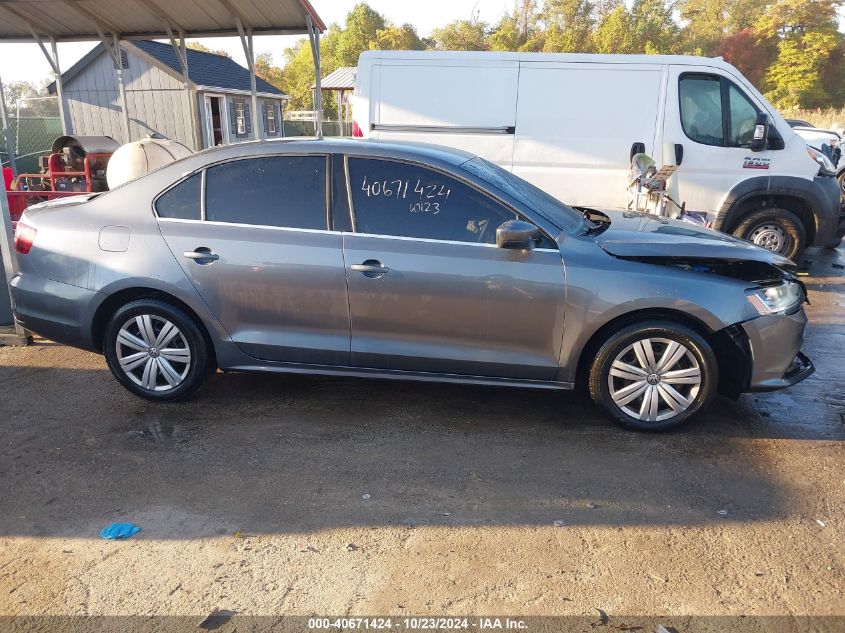 2017 Volkswagen Jetta 1.4T S VIN: 3VW2B7AJ8HM309918 Lot: 40671424