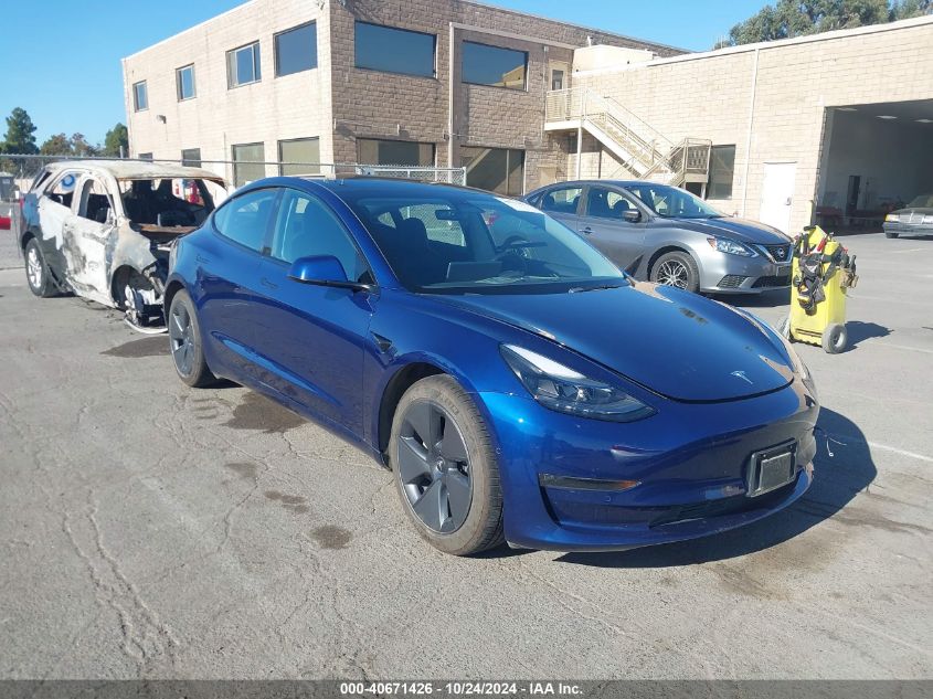 VIN 5YJ3E1EB8NF179086 2022 Tesla Model 3, Long Rang... no.1