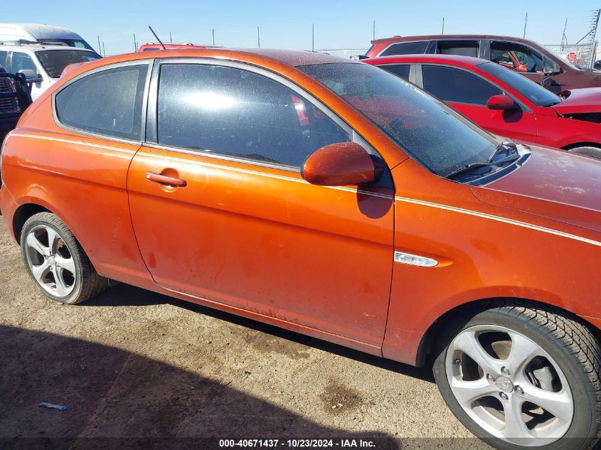 2008 Hyundai Accent Se VIN: KMHCN36C98U079184 Lot: 40671437