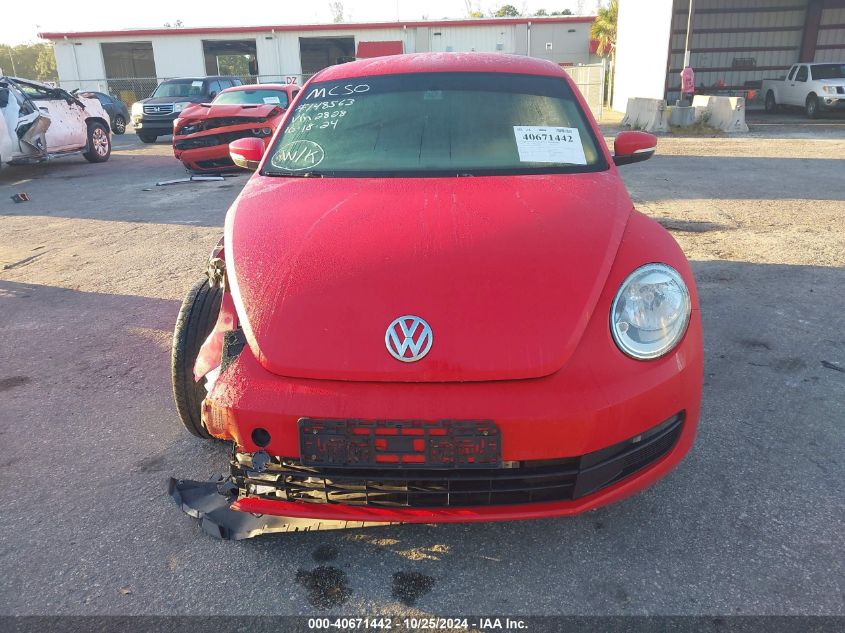 2013 Volkswagen Beetle VIN: 3VWHX7AT8DM662828 Lot: 40671442