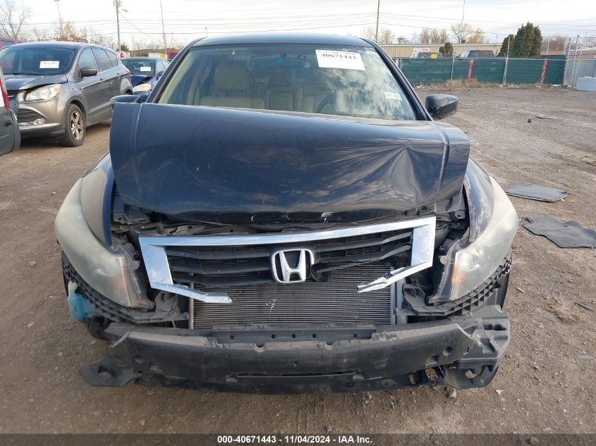 2010 Honda Accord Lxp VIN: 1HGCP2F4XAA075624 Lot: 40671443