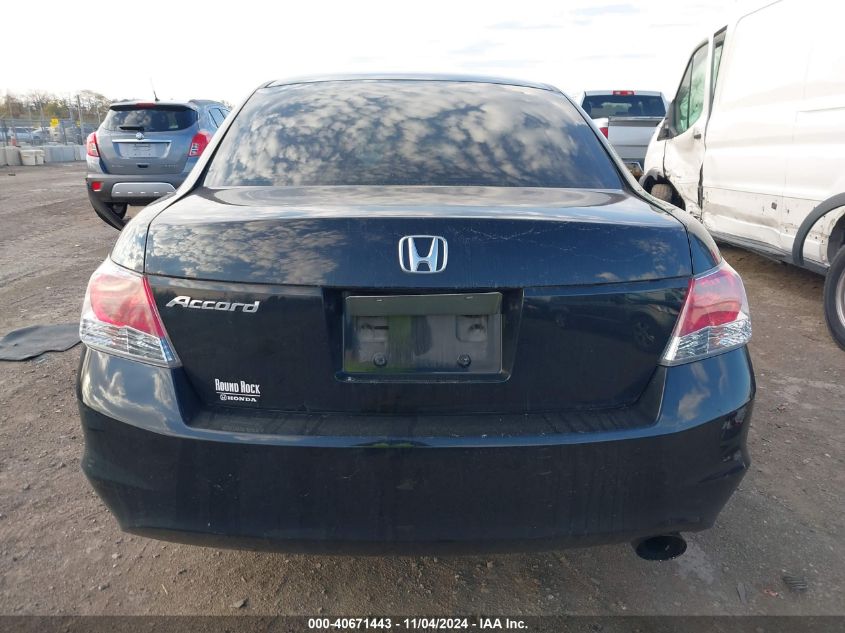 2010 Honda Accord Lxp VIN: 1HGCP2F4XAA075624 Lot: 40671443