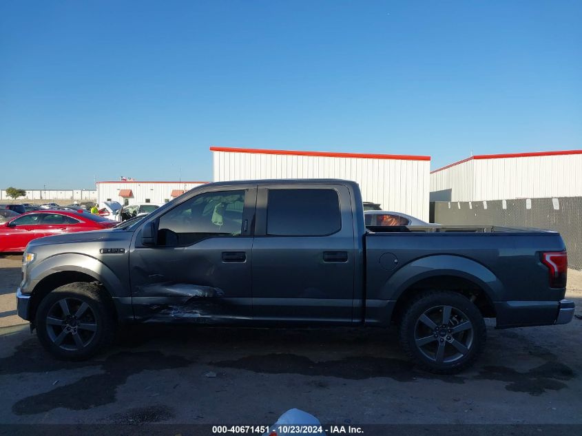 2017 Ford F-150 Xlt VIN: 1FTEW1CF1HFB22868 Lot: 40671451