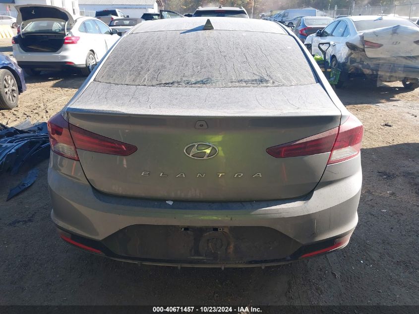 2019 Hyundai Elantra Value Edition VIN: KMHD84LF0KU864801 Lot: 40671457