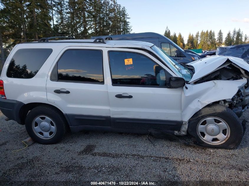 2003 Ford Escape Xls VIN: 1FMYU02BX3KA63651 Lot: 40671470