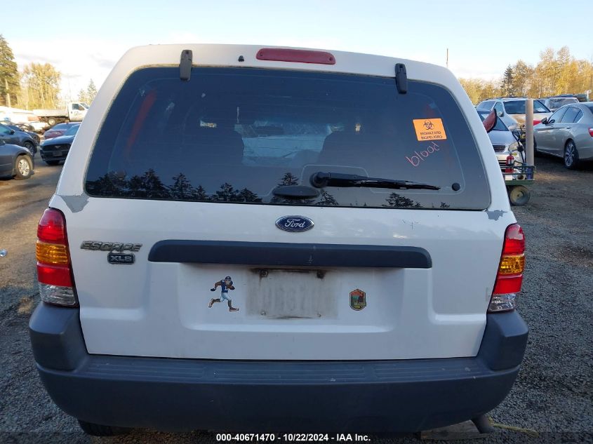 2003 Ford Escape Xls VIN: 1FMYU02BX3KA63651 Lot: 40671470