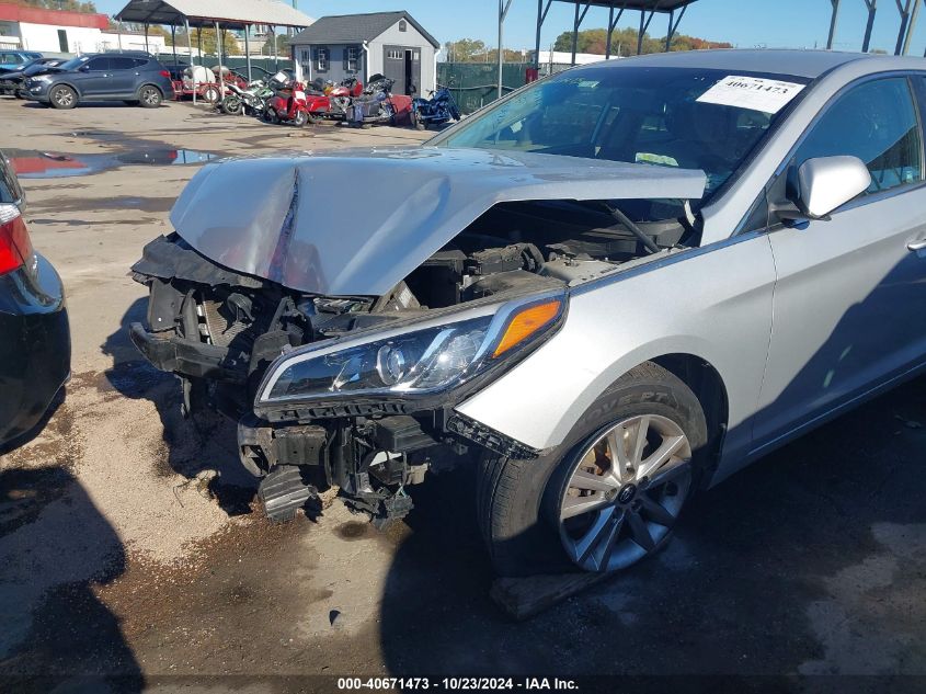 2016 Hyundai Sonata Se VIN: 5NPE24AF6GH408025 Lot: 40671473