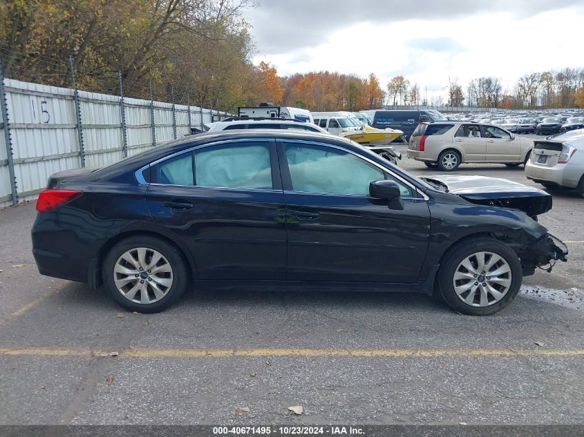 2016 Subaru Legacy 2.5I Premium VIN: 4S3BNBC67G3024715 Lot: 40671495