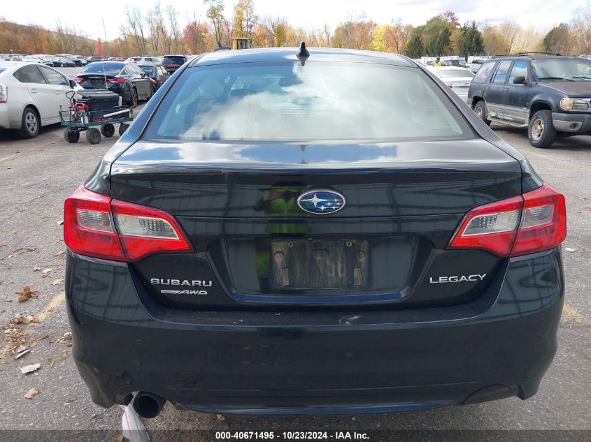 2016 Subaru Legacy 2.5I Premium VIN: 4S3BNBC67G3024715 Lot: 40671495