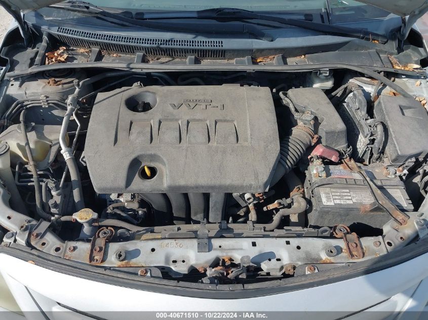 2011 Toyota Corolla S VIN: 2T1BU4EE8BC550323 Lot: 40671510