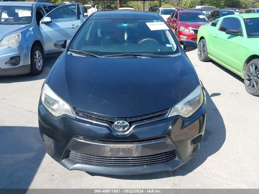 2016 TOYOTA COROLLA LE - 5YFBURHE9GP377136