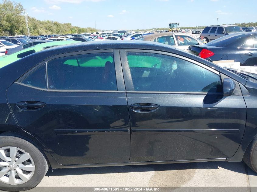 2016 TOYOTA COROLLA LE - 5YFBURHE9GP377136