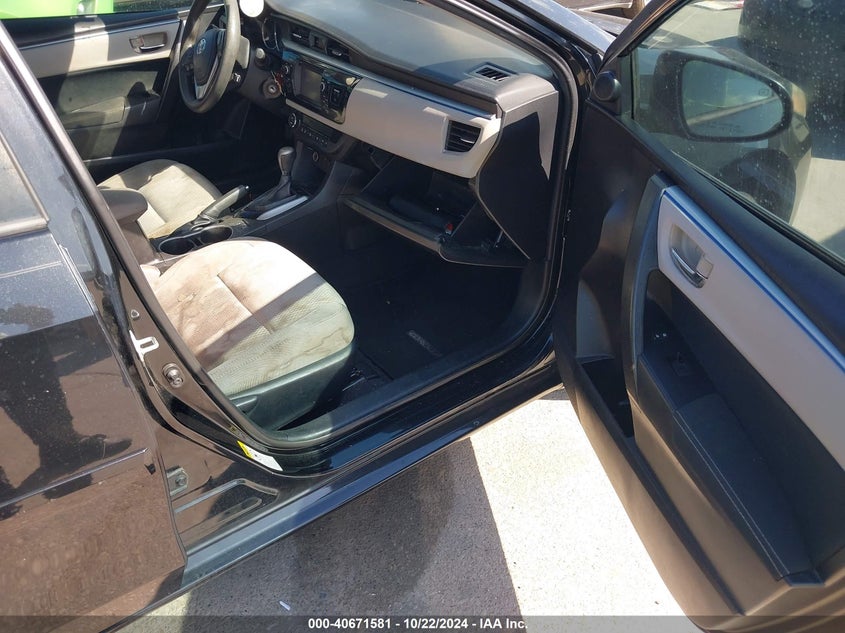 2016 TOYOTA COROLLA LE - 5YFBURHE9GP377136