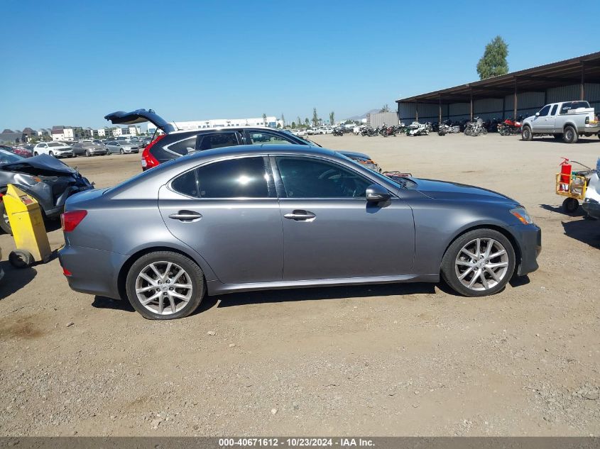 2013 Lexus Is 250 VIN: JTHBF5C28D5192177 Lot: 40671612