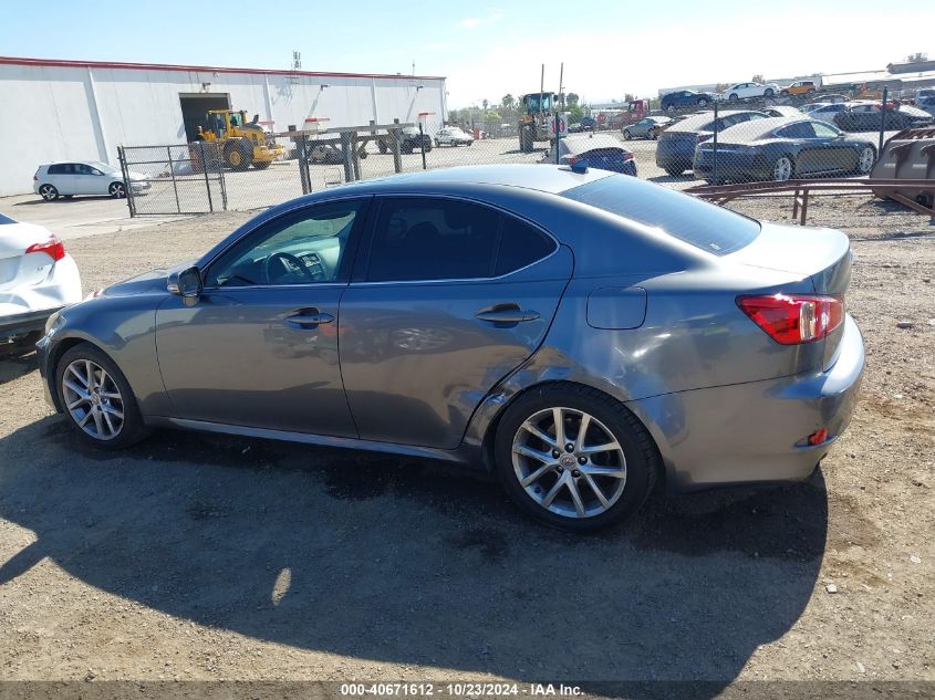 2013 Lexus Is 250 VIN: JTHBF5C28D5192177 Lot: 40671612