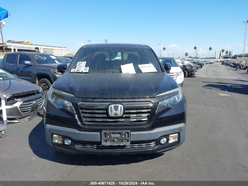 2017 Honda Ridgeline Black Edition VIN: 5FPYK3F88HB010727 Lot: 40671625