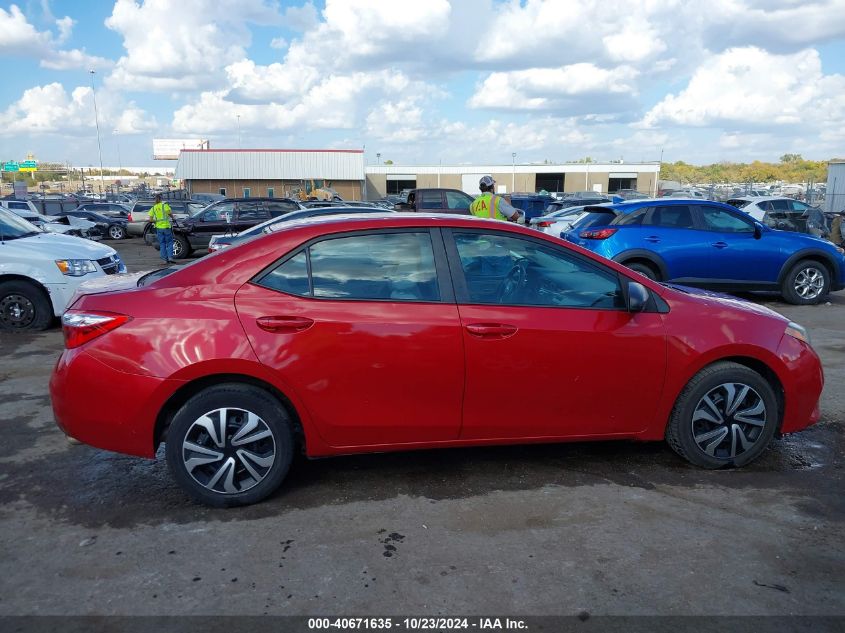 2015 Toyota Corolla Le VIN: 5YFBURHE4FP259350 Lot: 40671635