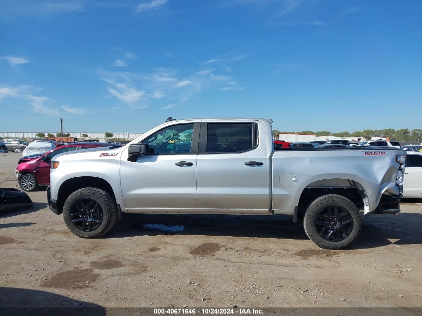 2022 Chevrolet Silverado Ltd K1500 Trail Boss Custom VIN: 3GCPYCEL7NG200467 Lot: 40671646