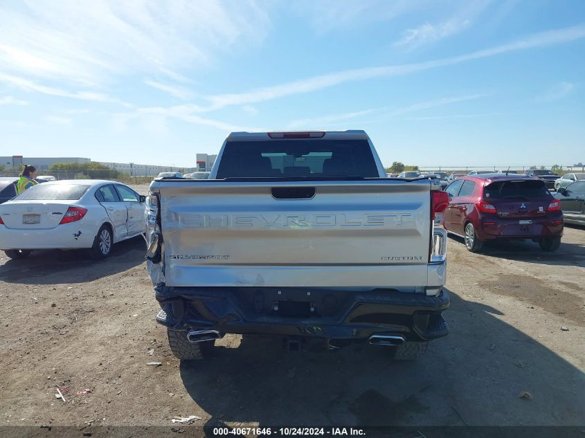 2022 Chevrolet Silverado Ltd K1500 Trail Boss Custom VIN: 3GCPYCEL7NG200467 Lot: 40671646