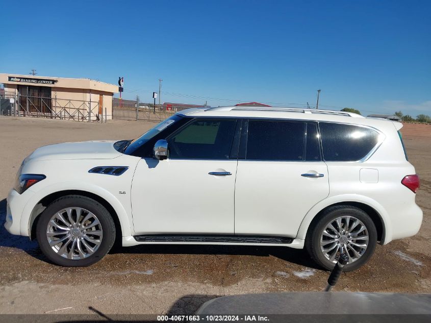 2017 Infiniti Qx80 VIN: JN8AZ2NC1H9431287 Lot: 40671663