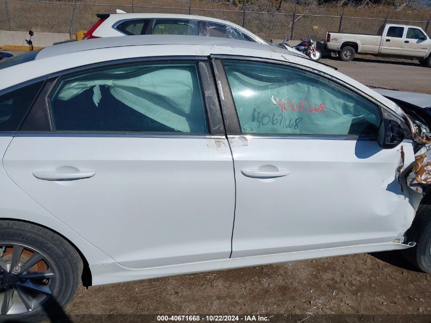 2018 Hyundai Sonata Se VIN: 5NPE24AF0JH602282 Lot: 40671668