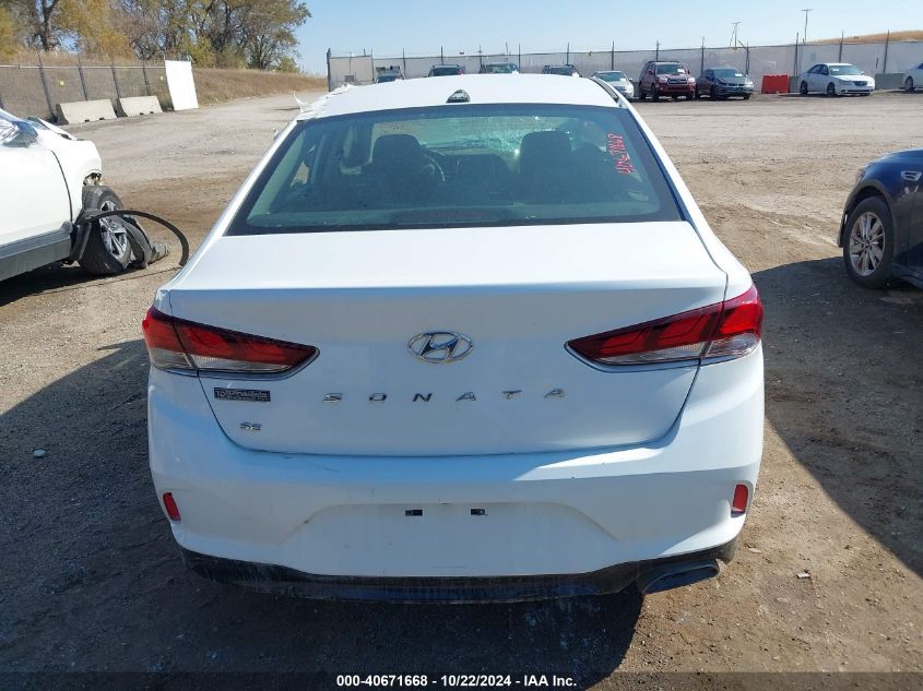 2018 Hyundai Sonata Se VIN: 5NPE24AF0JH602282 Lot: 40671668