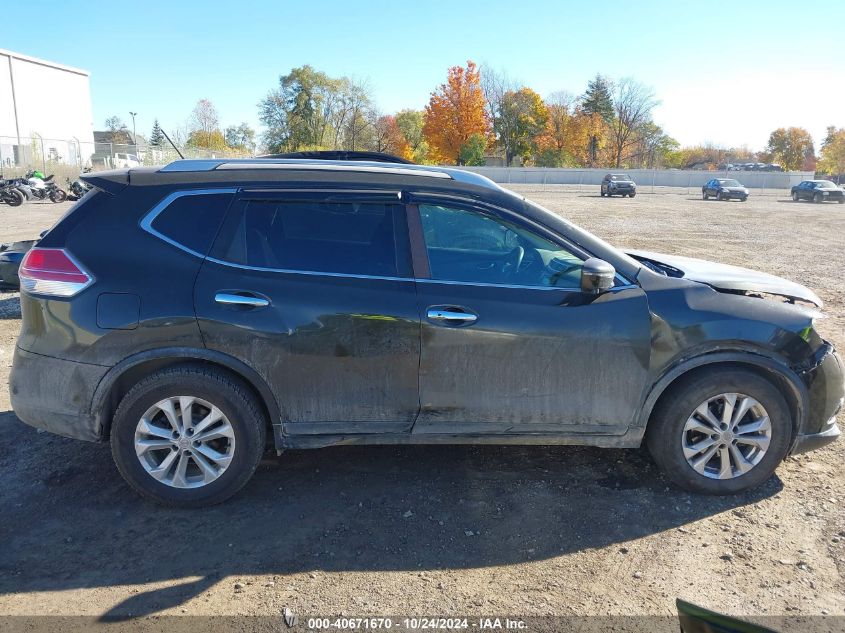 2016 Nissan Rogue Sv VIN: 5N1AT2MT0GC893609 Lot: 40671670