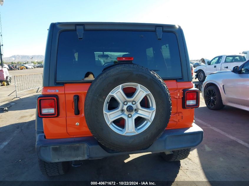 2020 Jeep Wrangler Unlimited Sport S 4X4 VIN: 1C4HJXDN0LW155227 Lot: 40671672