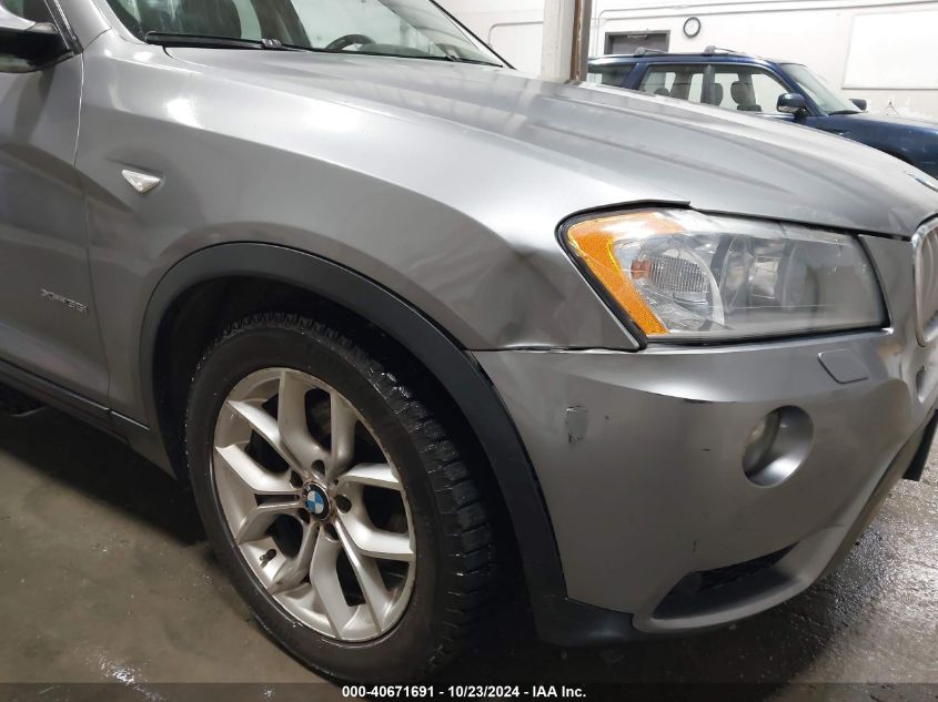 2011 BMW X3 xDrive35I VIN: 5UXWX7C50BL733185 Lot: 40671691