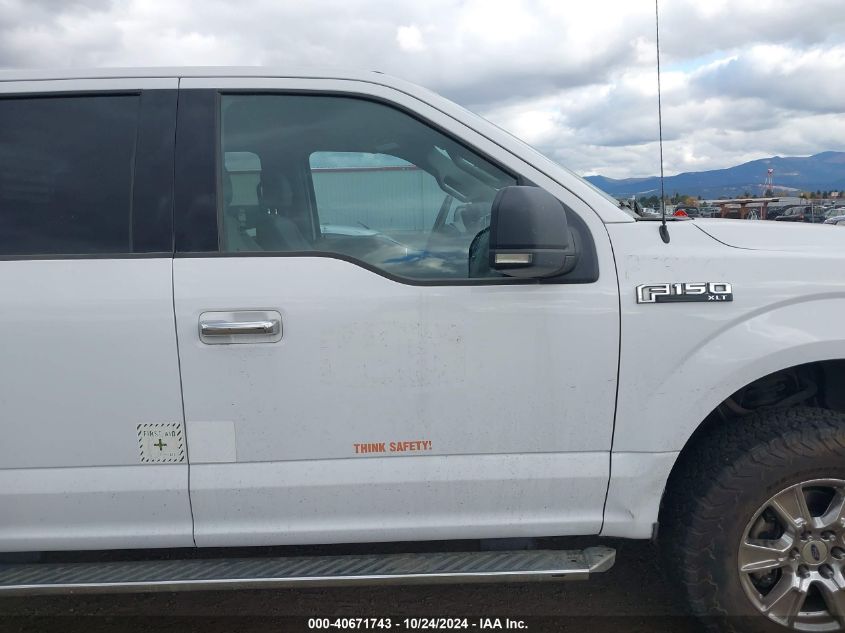 2016 Ford F-150 Xlt VIN: 1FTFW1EF7GKD09782 Lot: 40671743