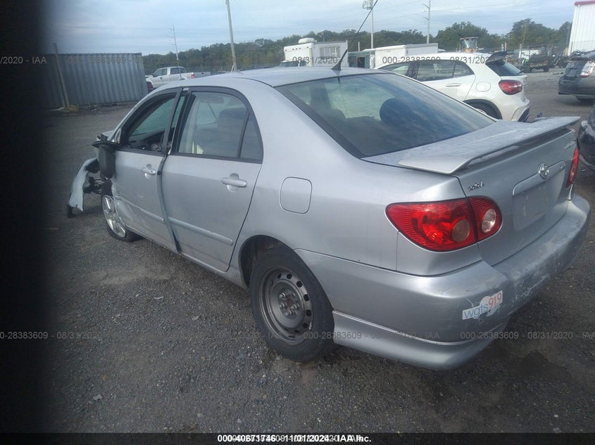 2007 TOYOTA COROLLA VIN: 2T1BR32E27C780740