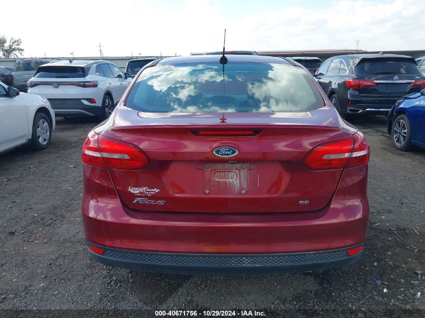 2017 Ford Focus Se VIN: 1FADP3F22HL306091 Lot: 40671756