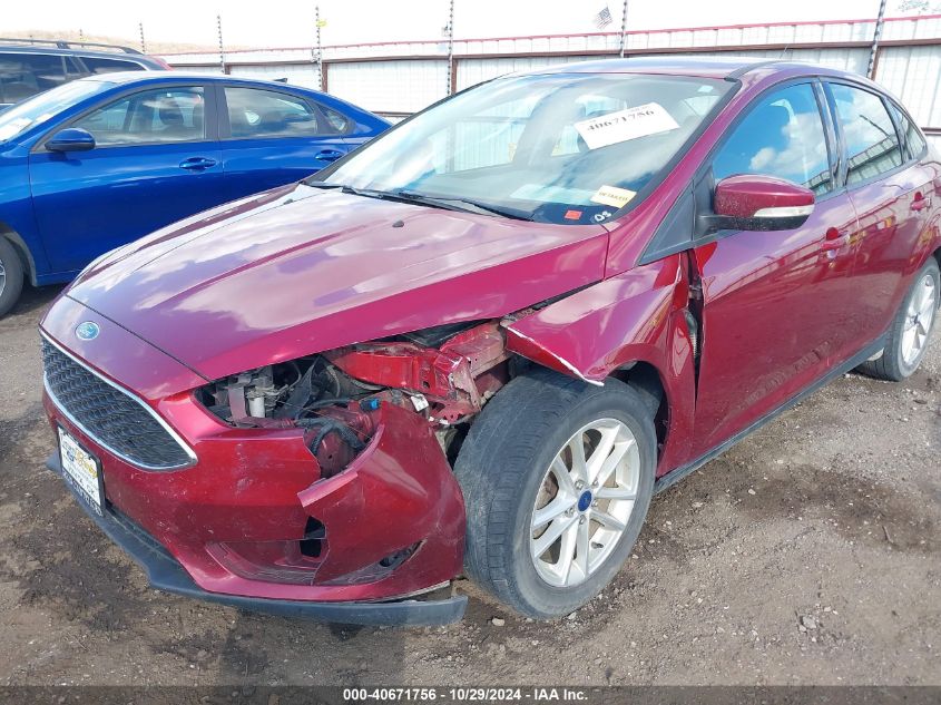 2017 Ford Focus Se VIN: 1FADP3F22HL306091 Lot: 40671756