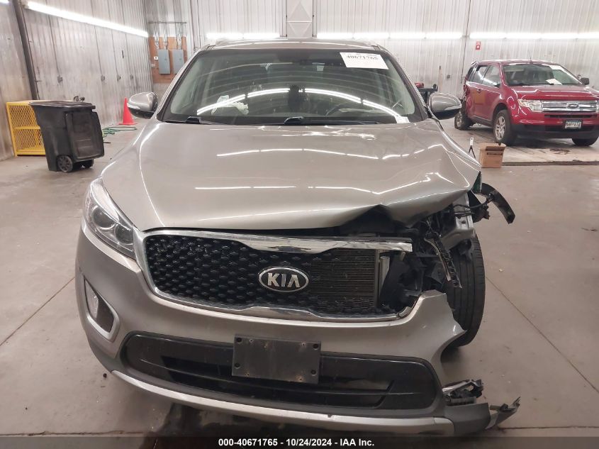 2017 KIA SORENTO 3.3L EX - 5XYPHDA55HG236433