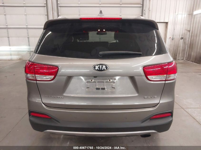 2017 KIA SORENTO 3.3L EX - 5XYPHDA55HG236433