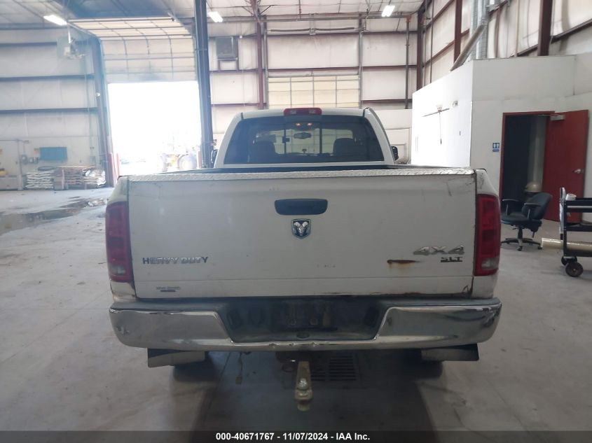 2005 Dodge Ram 3500 Slt/Laramie VIN: 3D7LS38C65G824536 Lot: 40671767