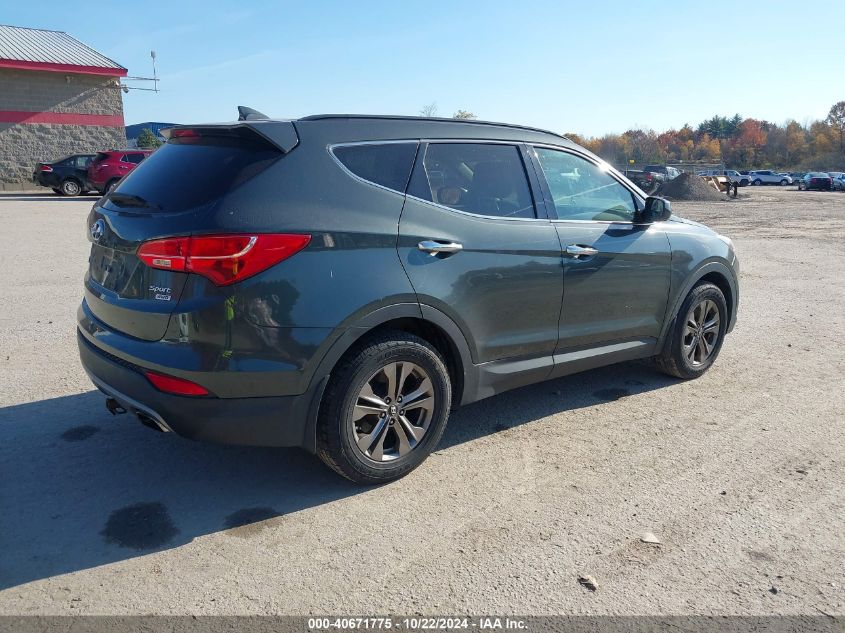 2014 Hyundai Santa Fe Sport 2.4L VIN: 5XYZUDLB9EG195243 Lot: 40671775