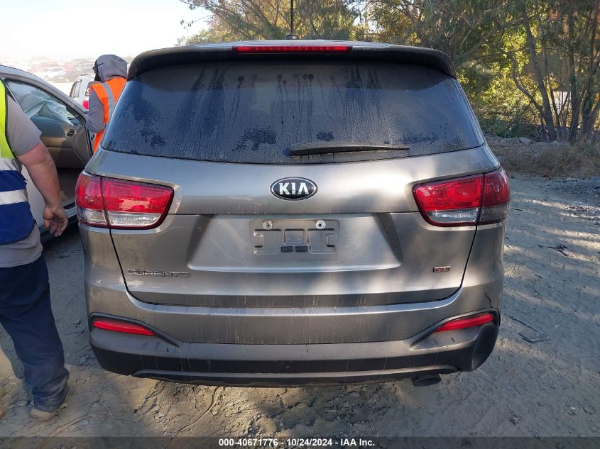 2017 KIA SORENTO 2.4L L - 5XYPG4A30HG327689