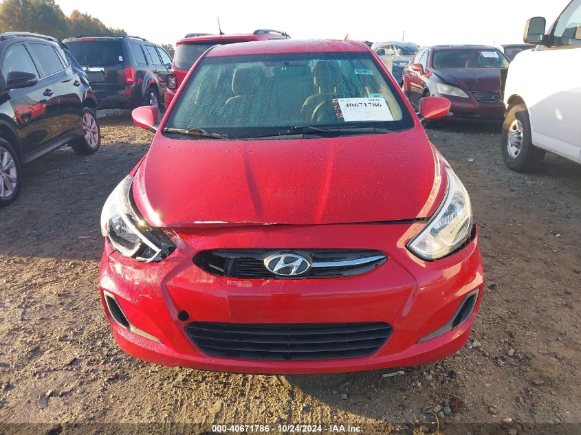 2017 Hyundai Accent Se VIN: KMHCT4AE3HU266151 Lot: 40671786