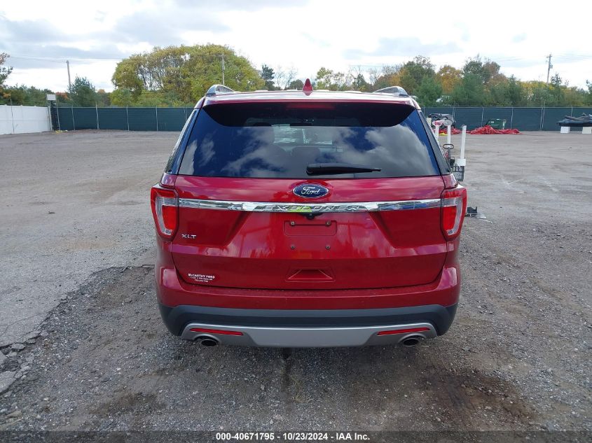 2017 Ford Explorer Xlt VIN: 1FM5K7D86HGD80646 Lot: 40671795