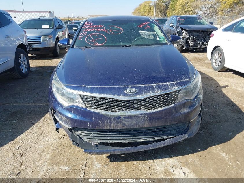 2017 Kia Optima Lx VIN: 5XXGT4L31HG168291 Lot: 40671826