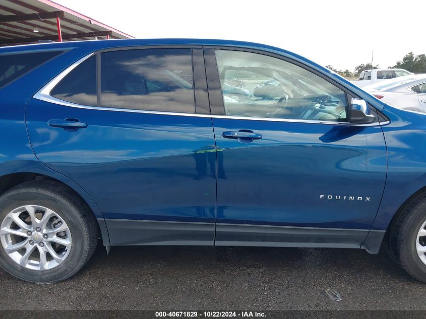 2020 Chevrolet Equinox Fwd Lt 1.5L Turbo VIN: 2GNAXKEV1L6122434 Lot: 40671829