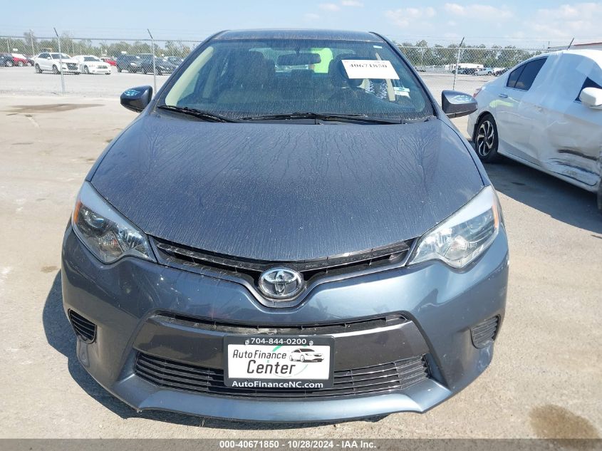 2015 Toyota Corolla Le VIN: 2T1BURHE9FC466025 Lot: 40671850