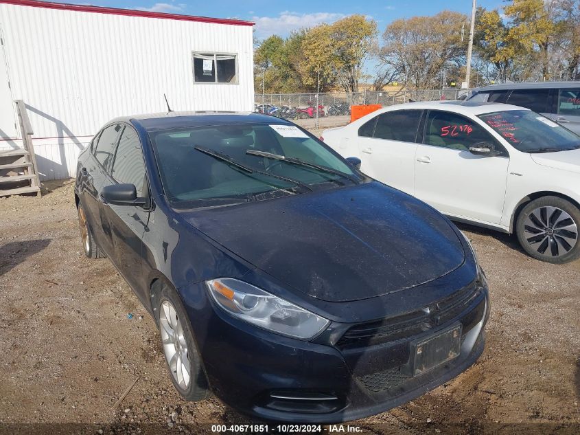 2013 Dodge Dart Sxt VIN: 1C3CDFBA3DD179227 Lot: 40671851