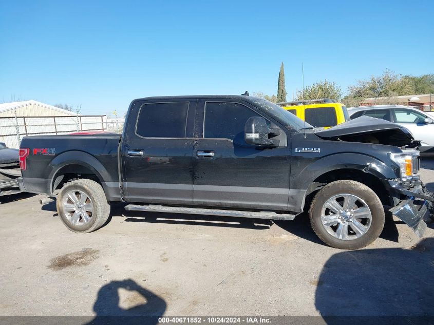 2018 Ford F150 Supercrew VIN: 1FTEW1EG0JFD81248 Lot: 40671852