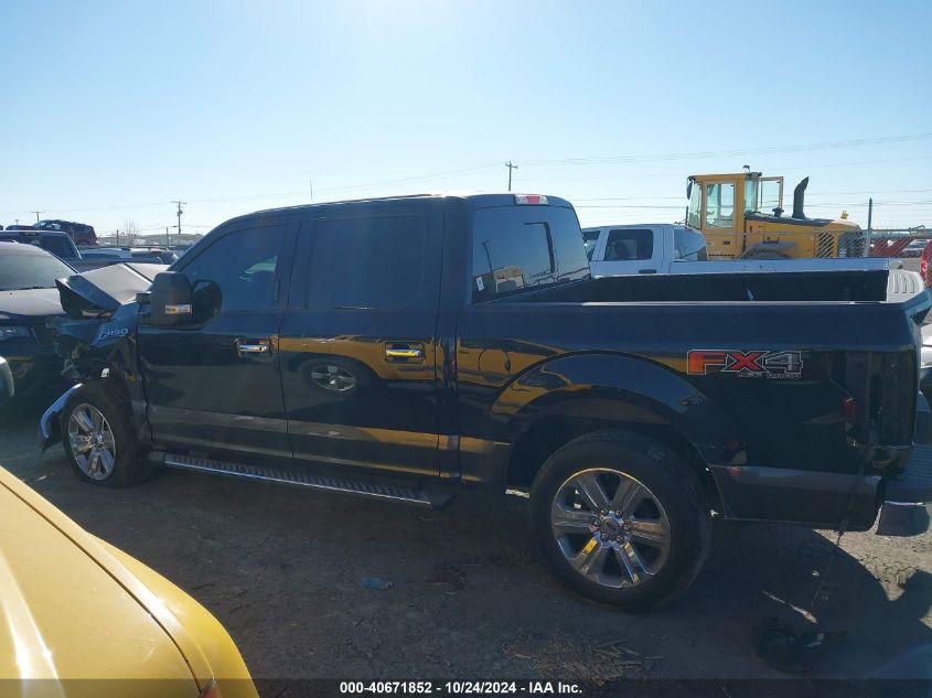 2018 Ford F150 Supercrew VIN: 1FTEW1EG0JFD81248 Lot: 40671852