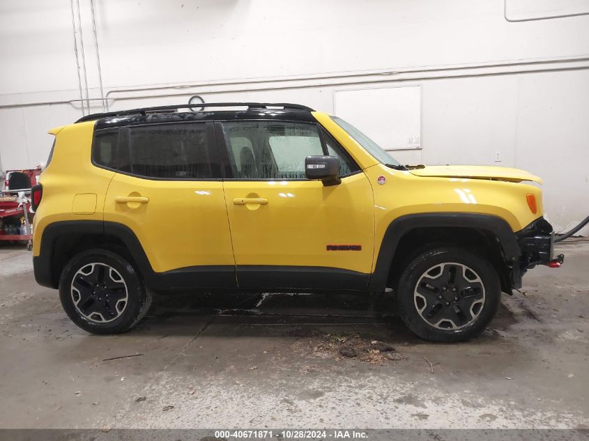 2016 Jeep Renegade Trailhawk VIN: ZACCJBCT1GPD01988 Lot: 40671871