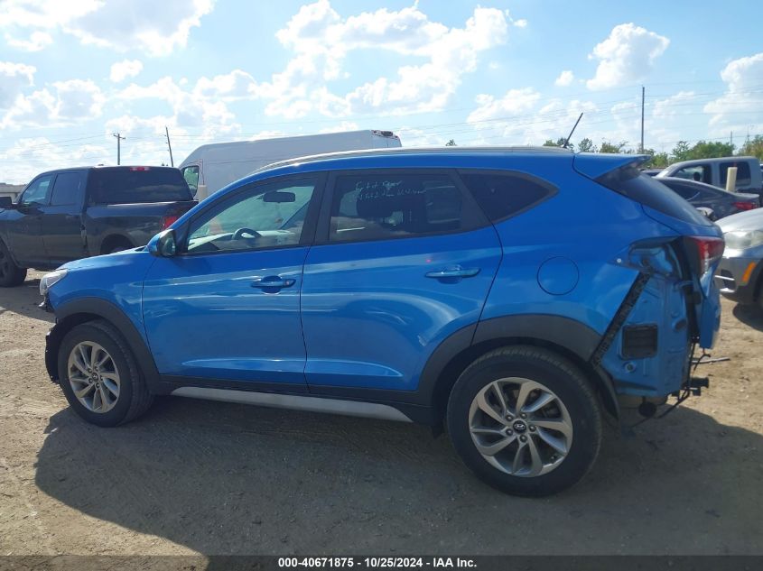 2017 Hyundai Tucson Se VIN: KM8J33A48HU587773 Lot: 40671875