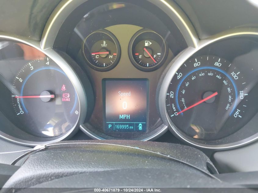 2012 Chevrolet Cruze Eco VIN: 1G1PJ5SC1C7133189 Lot: 40671879